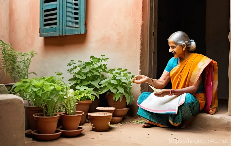 기후 변화 대응을 위한 지리학 - **Prompt:** A visually rich image that blends advanced technology with environmental protection. In ...